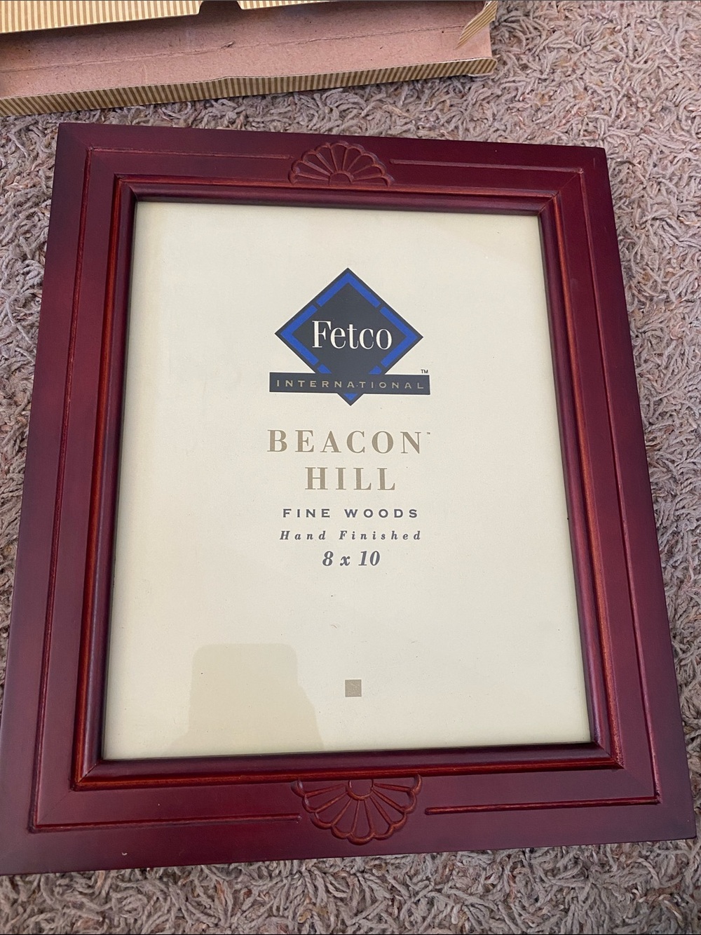 Fetco Beacon Hill Deep Red Wood Picture Frame 8x10
